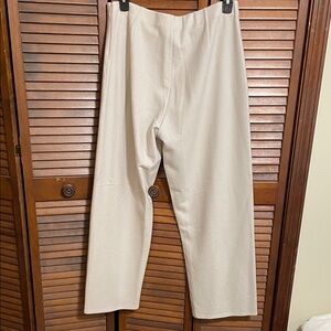 Women’s EF boiled wool, dove gray lined dressy pants